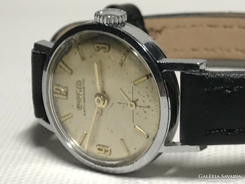 1966Os small seconds women's doxa with marked crown with fresh service! 20Mm kn. Only kp! Mom park! Post office too