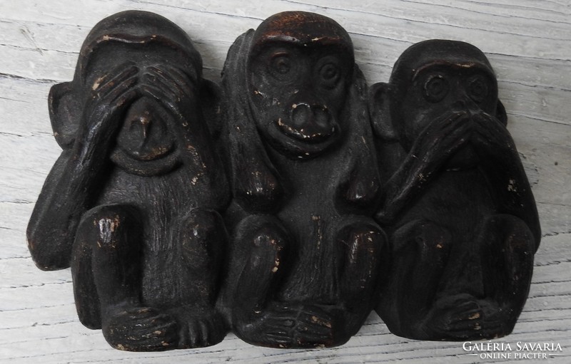 A Három bölcs majom - Nem látok, nem hallok, nem szólok