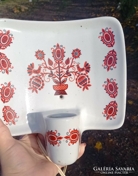 Kőporc porcelán falilámpa (Drasche)