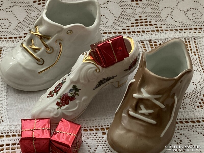 Aquincum és angol Paragon porcelán cipő