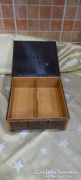Pap Zoltán rarity figured bronze box