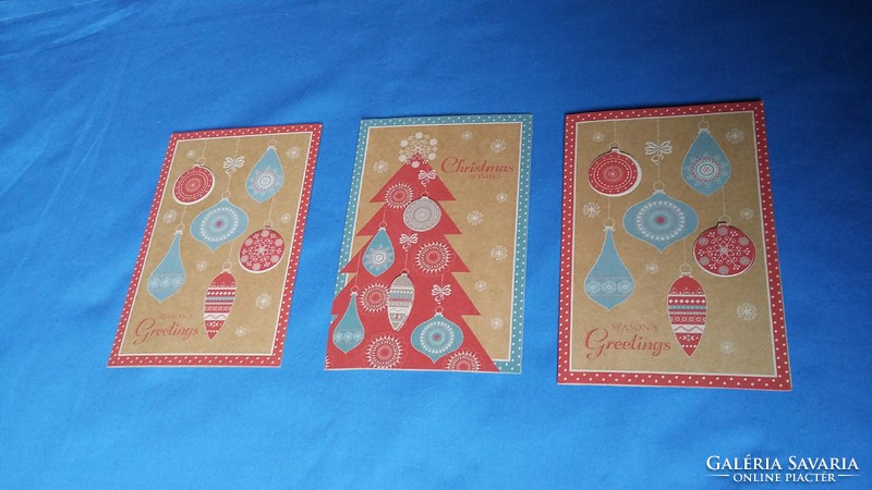Three Christmas postcards