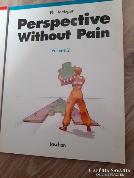 Phil Metzger: Perspective without pain - rajz tankönyv 2 kötet egyben