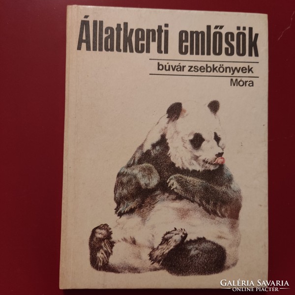 Állatkerti emlősök, Búvár zsebkönyvek, 1978.