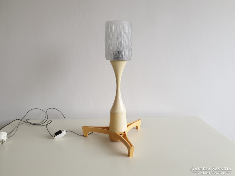 Old retro large table lamp 50 cm