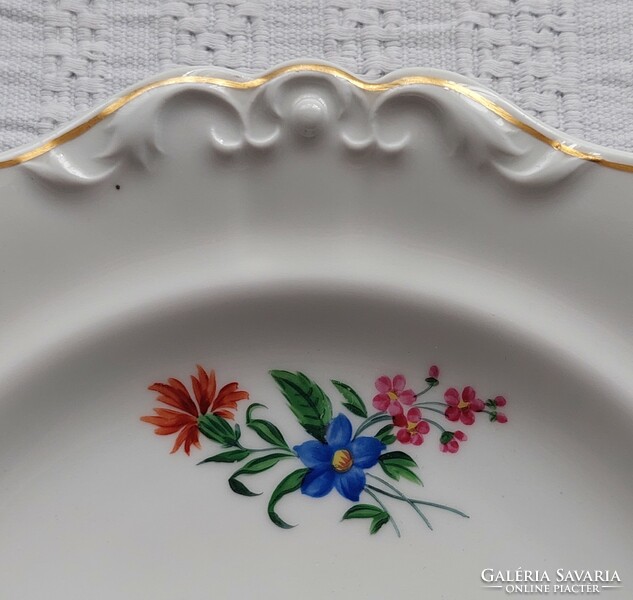 Alt Wien antik bécsi porcelán tányér 1844 biedermeier időszakból hibátlan állapotban