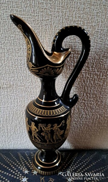 Jug copy from Greek workshops in Lucania (with gilded rim)