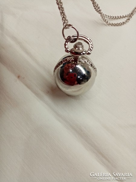 Shaped sphere necklace watch