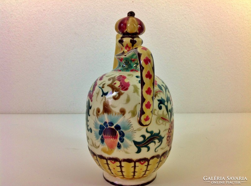 Zsolnay jug with Persian pattern