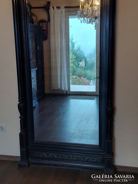 Boulle hatalmas álló tükör 240 cm x 120 cm akár toló vagy rejtett ajtónak is!