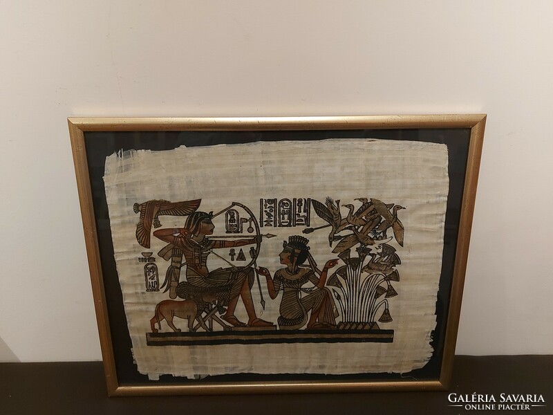 Egyiptomi életkép papiruszon 320
