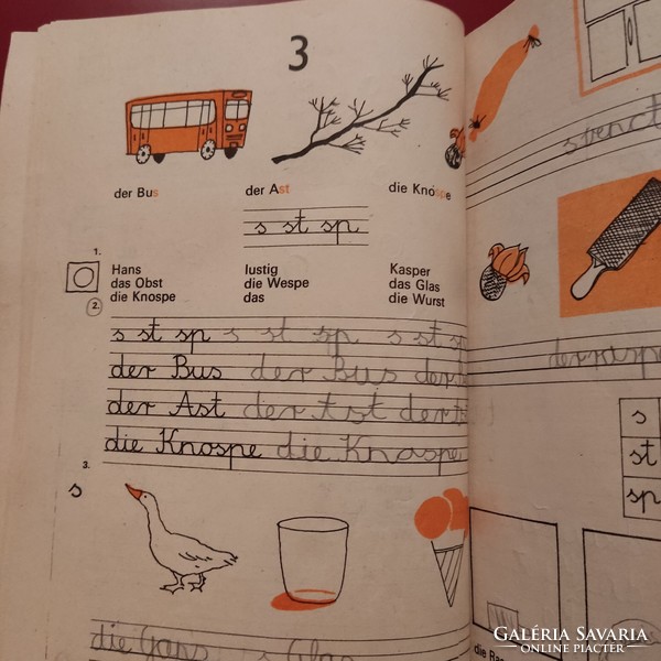 Ich lerne deutsch lesen und schreiben, elementary school Grade 2