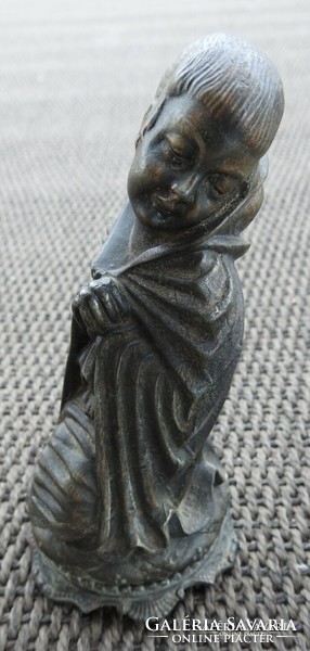 Antique statue _ praying girl