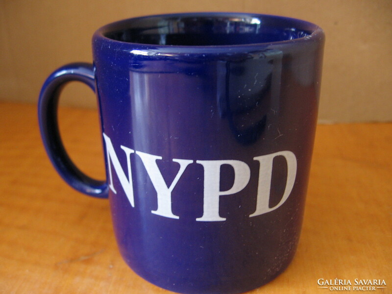 NYPD New York-i Városi Rendőrség kék kávés csésze, gyerek bögre