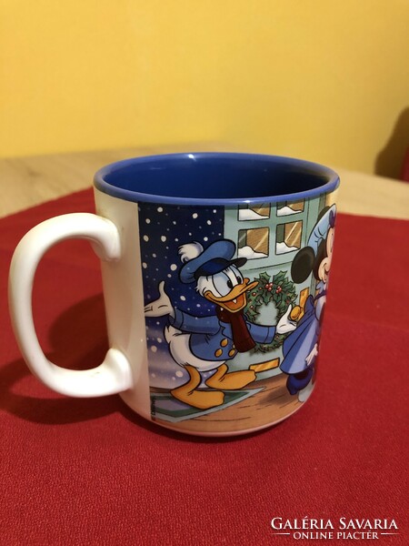 Mickey mouse mug with Christmas decoration!!!