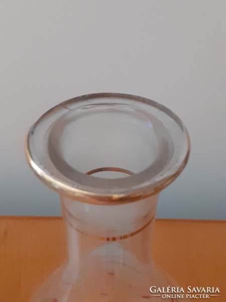 Retro dugós üveg régi röviditalos palack 2 db