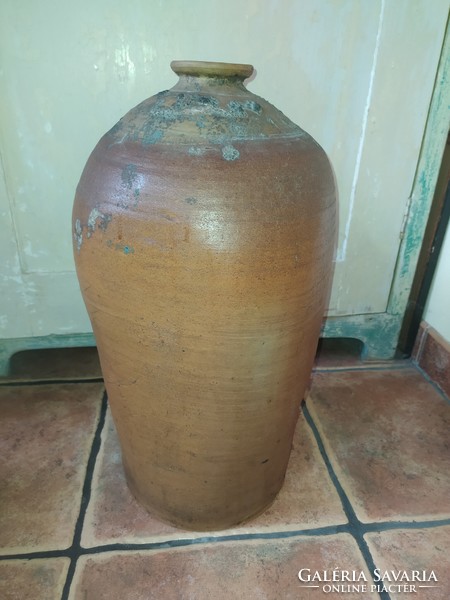 Antique ceramic pot storage bottle