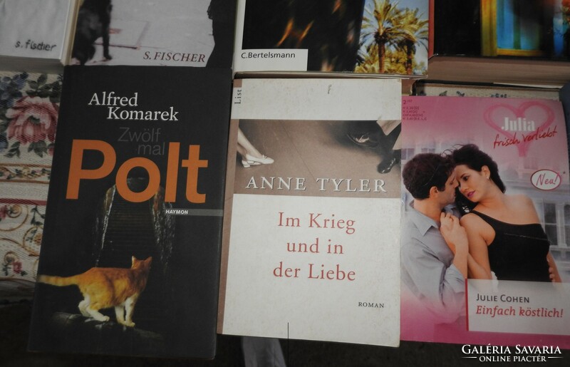 Német nyelvű regények darabáron - német romantikus regények