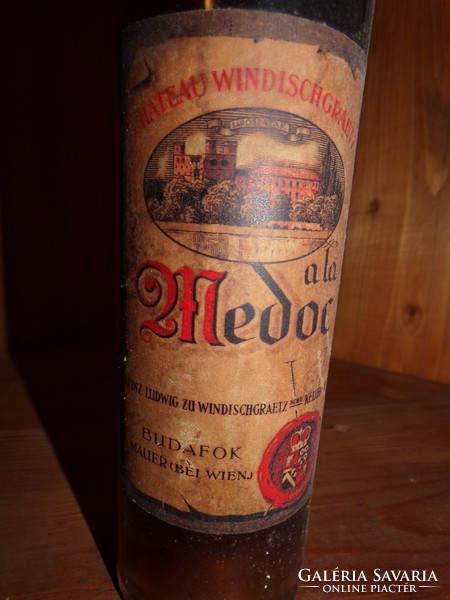 Herceg Windischgraetz 1927 Medoc wine