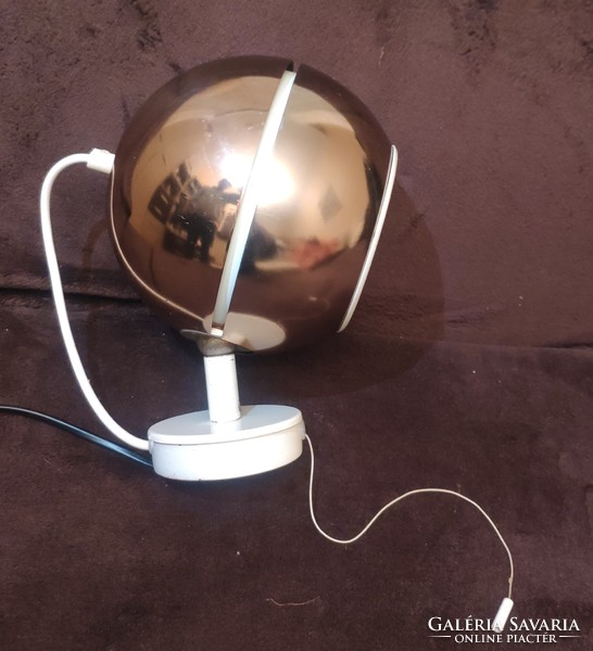 Mid-century aka web metal lamp is rare!