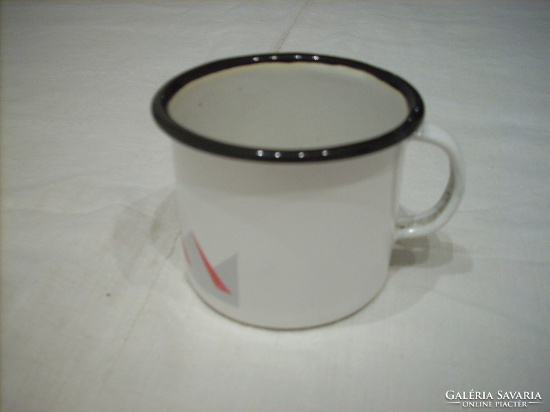 Enameled retro mug