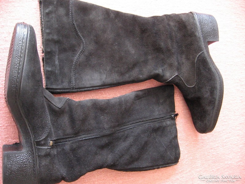 Original Tisza retro fur boots