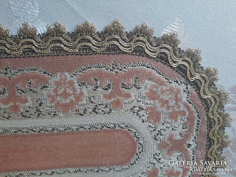 Baroque velvet tablecloth 32x20 cm