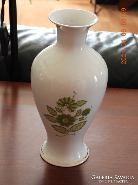 Hollóházi (Erika) porcelán váza, virágtartó