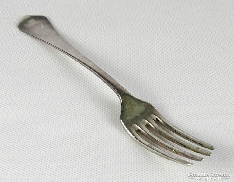 1L525 old krupp berndorf gold lamb hotel silver plated fork