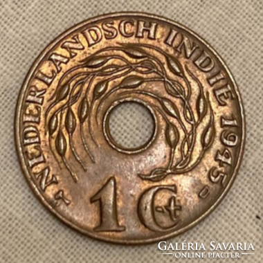 Holland Kelet India 1 cent 1945 I. Vilma (A12)