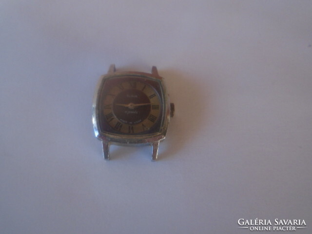 Antique excellent working women's two-tone dial bracelet perfect for daily use 3 x 2.3 cm