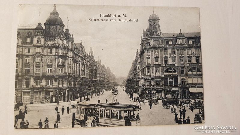 Frankfurt, 1913, régi képeslap