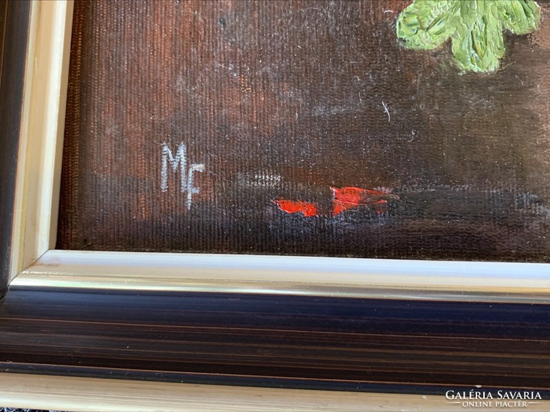 Wonderful mf signature painting, geranium