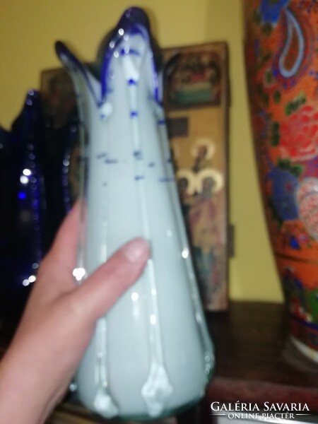 Régi nagyon szép üveg váza 1.
