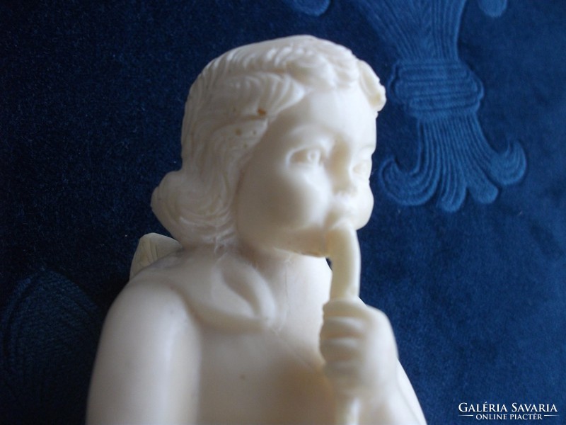 Marked with alabaster angel sign 11.5 cm