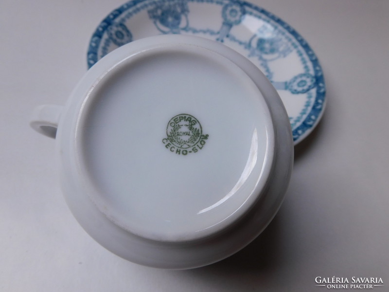Oepiag szecessziós antik teás szett