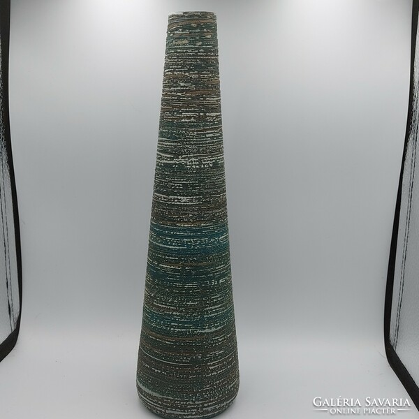 An extremely rare collector's raven house vase from gazder antal