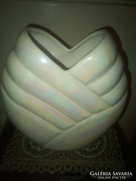 Special iridescent retro vase