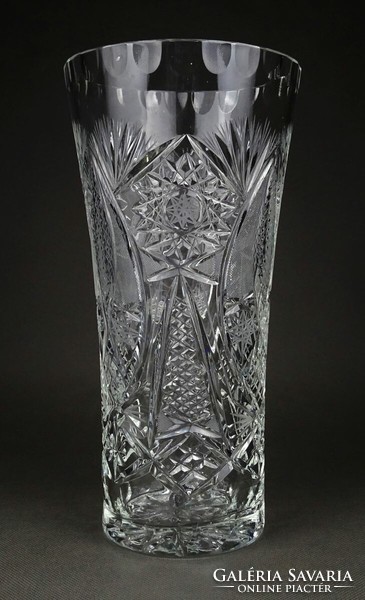 1L635 flawless polished crystal vase flower vase 26 cm