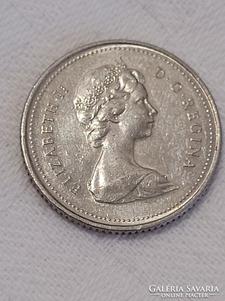 1979 Canada 10 cent coin