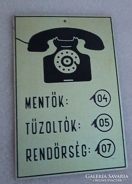 Old emergency call sign