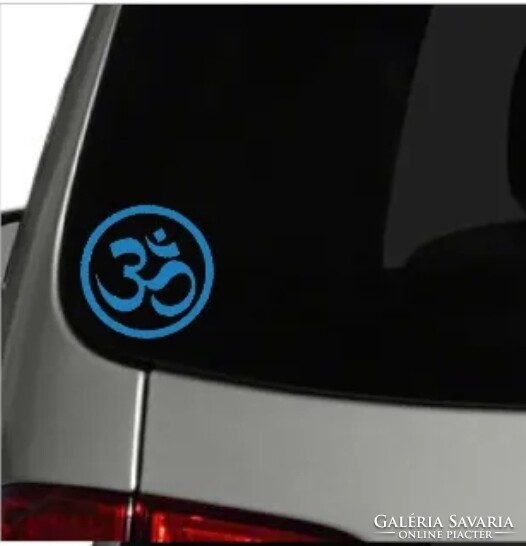 Ohm car windshield sticker