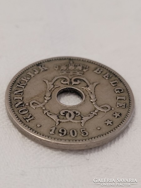 Belgium, 1905. 10 centimes érme