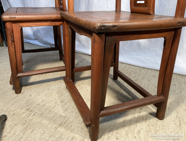 Antique Chinese 2 Huanghuali chairs