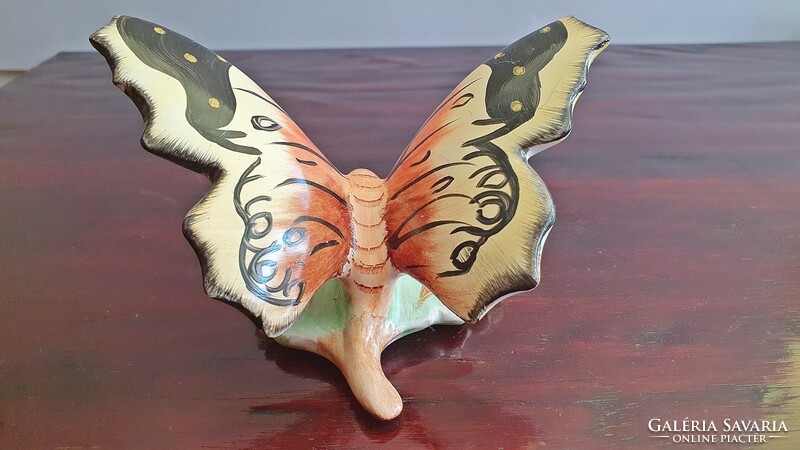 Bodrogkeresztúr ceramic butterfly, butterfly
