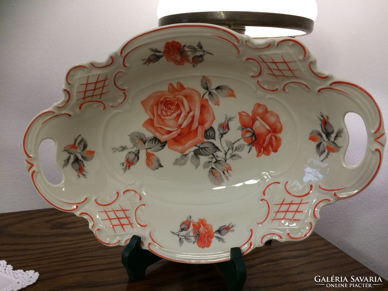 Carl schumann antique porcelain rose bowl