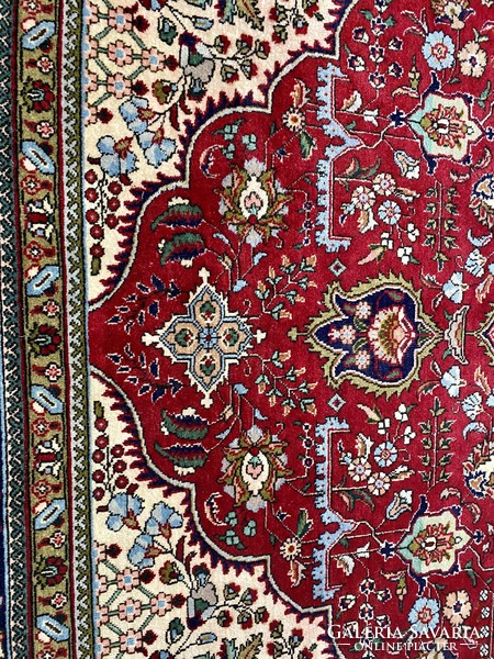 Tabriz patina Persian carpet 345x243 cm