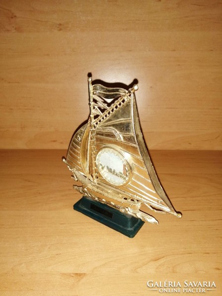 Retro balaton souvenir sailing core. 16 cm, width 15 cm (b)