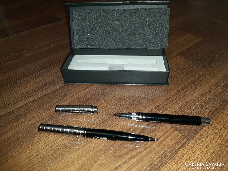 Ballpoint pen in a dust box