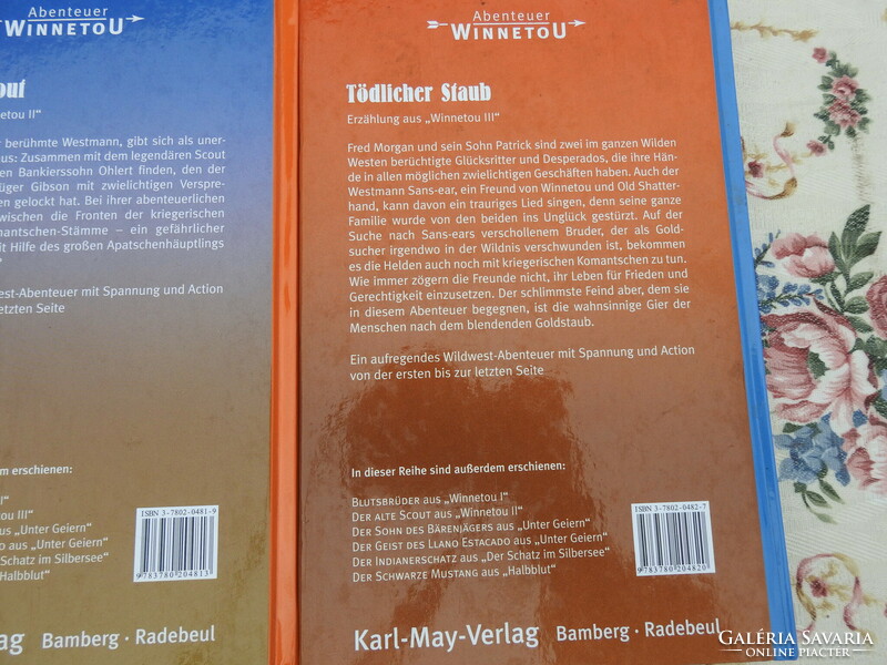 Mystery club and Karl May novels in German